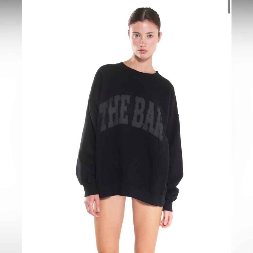 THE BAR varsity sweatshirt